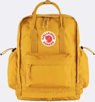 Fj&auml;llr&auml;ven Womens Fjallraven Kanken Outlong Unisex Backpack - Ochre 160 - Yellow - Size: ONE size