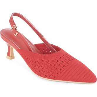 Elie Tahari Palermo Slingback Pump in Red at Nordstrom, Size 6.5