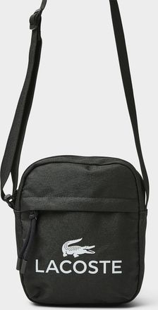 Lacoste Mens Oversized logo camera bag