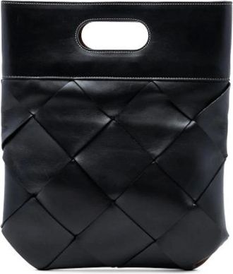 Bottega Veneta Pre-owned Handbags, female, Black, Size: ONE SIZE Pre-owned The Slip Tote