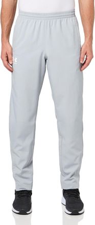 Under Armour Mens Rival Woven Windbreaker Pants, (011) Mod Gray/Mod Gray/White, 4X-Large Tall