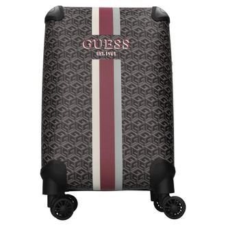 Guess unisex, Koffers, Zwart, Maat: ONE Size Leer