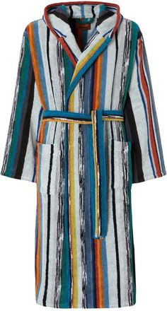 Missoni Wooden Accappatoio - Dames - Badjassen - Veelkleurig - 2XL - Nachtkleding