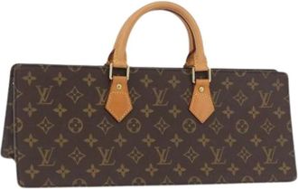 Louis Vuitton Pre-owned Handbags, female, Brown, Size: ONE SIZE Pre-owned Vintage Monogram Hand Bag