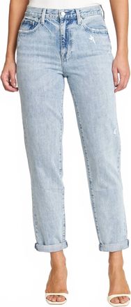 Pistola Denim Presley High Rise Relaxed Roller Jeans In Gifted