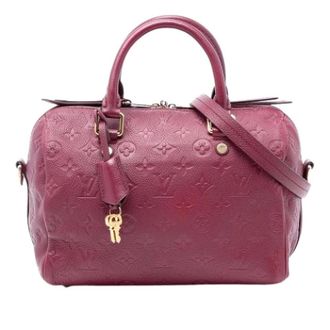 Louis Vuitton Pre-owned Handbags, female, Red, Size: ONE SIZE Pre-owned Speedy Bandouliere 25