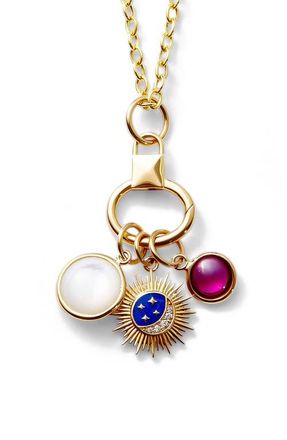 Syna Cosmic Symphony Necklace in Blue at Nordstrom