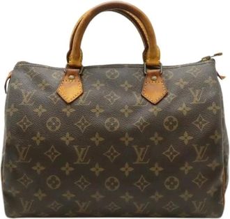 Louis Vuitton Pre-owned Monogram Speedy 30 Handbag - - Pre-owned - Donna - Marrone - ONE SIZE