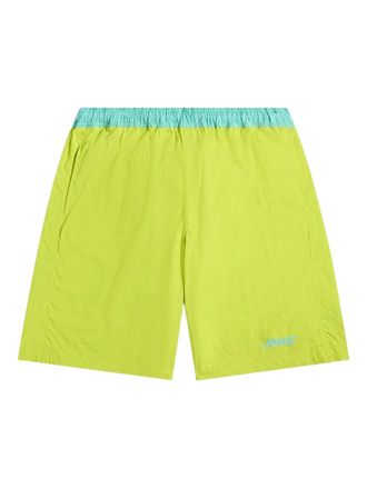Awake NY colour-block swim shorts - Yellow
