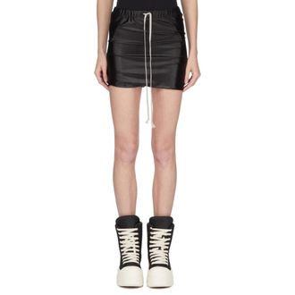 Rick Owens Short Shorts, female, Black, Size: S Jersey Shorts