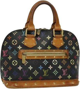 Louis Vuitton Pre-owned Handbags, female, Multicolor, Size: ONE SIZE Pre-owned Canvas handbags