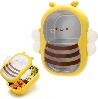 OEM Fiambrera Infantil Con Compartimentos, De Acero Inoxidable, Libre De Bpa, Ideal Para El Colegio Y Excursiones