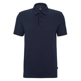 HUGO BOSS Heren 30 Slim Poloshirt (Donkerblauw)