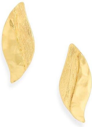 Karine Sultan Leaf Drop Earrings in Gold at Nordstrom Rack