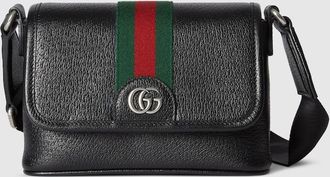 Gucci Ophidia Mini Bag, Black, Leather