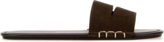 J.W.Anderson Loafer Slide W - Dames - Sandalen - Bruin - 36 EU - Leer - Schoenen