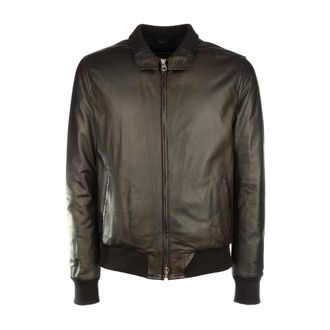 STEWART Bomber Jackets, male, Brown, Size: M Giubbini