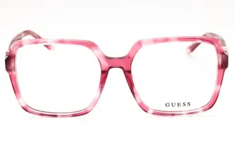 Guess GU50228 Oversized Acetate Eyeglasses - Pink