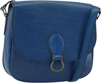 Louis Vuitton Pre-owned Cross Body Bags, female, Blue, Size: ONE SIZE Pre-owned Leather Cross Body Bag