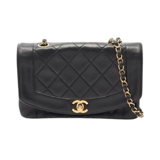 Chanel Pre-owned Vintage Shoulder Bag - Dames - Pre-owned - Zwart - Maat: ONE Size Leer