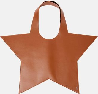 Coperni Star leather tote bag