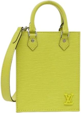 Louis Vuitton Pre-owned Petit Sac Plat Borsa Epi - - Pre-owned - Donna - Giallo - ONE SIZE