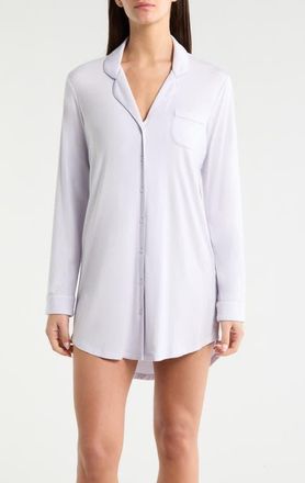 Nordstrom Moonlight Eco Nightshirt in Purple Puff at Nordstrom, Size X-Small