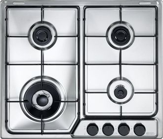 DeLonghi Ffa 46 Asdv Hobs Acero Inoxidable Integrado 60 Cm Encimera De Gas 4 Zona(s)
