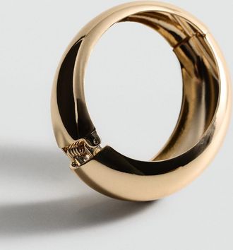 Mango Set bracciali rigidi oro - Donna - Taglia unica - MANGO