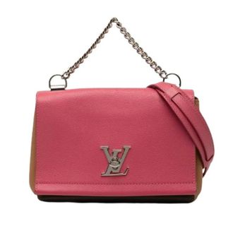 Louis Vuitton Pre-owned Shoulder Bags, female, Pink, Size: ONE SIZE Pre-owned LockMe II BB