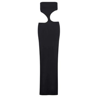 Louisa Ballou Long Dress - female - LOUISA BALLOU - Party Dresses - Black - M - Dresses