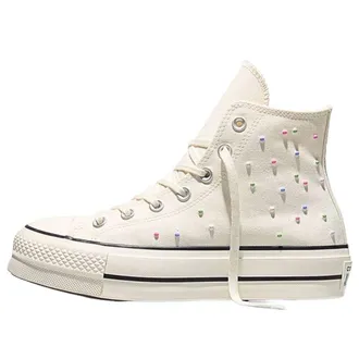 Converse (WMNS) Converse Chuck Taylor All Star Lift Platform Egret Very Peri A19140C