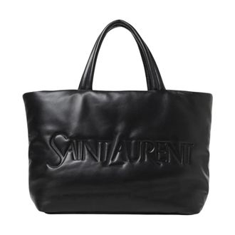 Saint Laurent Padded Leather Tote Bag