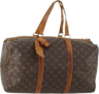 Louis Vuitton Pre-owned Weekend Bags, female, Brown, Size: ONE SIZE Pre-owned Vintage Boston Bag