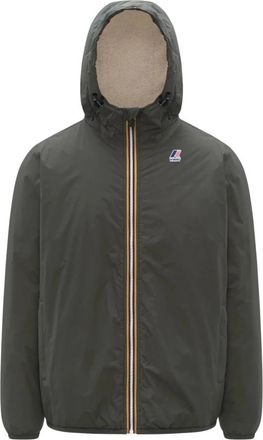 K-Way Le Vrai 4.0 Claude Orsetto - Heren - Regenjassen - Groen - 2XL - Leer - Jassen