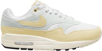 Nike Womens Air Max 1 87 - Running Shoes Yellow/White Size 10.0