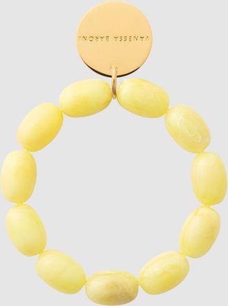 Vanessa Baroni Bracelet Olive Flex Lemon Marble
