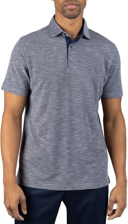 Tailorbyrd Slub Piqu&eacute; Polo in Pebble Grey at Nordstrom Rack, Size Xx-Large