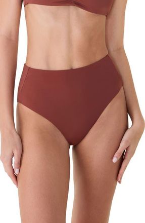 Andie Swim High Waist Bikini Bottoms in Caramel at Nordstrom, Size X-Small