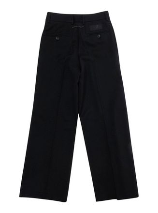 Maison Margiela Wool-Blend Trousers - Black