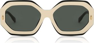 Tory Burch TY7192U 196187 Womens Sunglasses White Size 55