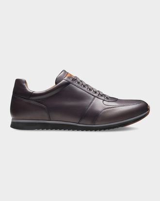 Magnanni Ibiza III Leather Low-Top Sneakers