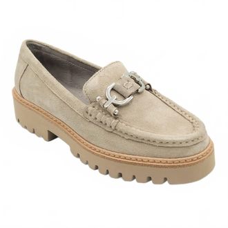 Donald J Pliner Womens Helio Loafer In Taupe