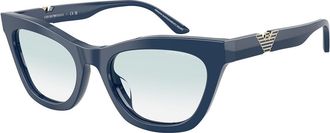 Emporio Armani EA4259U 63253F Womens Sunglasses Blue Size 55
