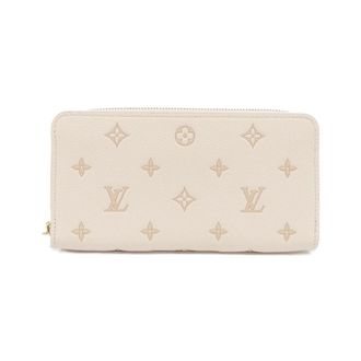 Louis Vuitton Monogram Empreinte Bicolor White Monogram Empreinte Long Wallet (Bi-Fold) (Pre-Owned)
