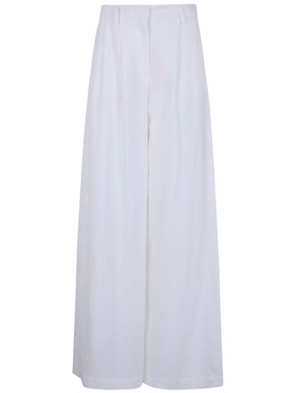 DRHOPE Wide Leg Pince Trousers
