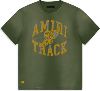 Amiri Green Amiri Track Tee