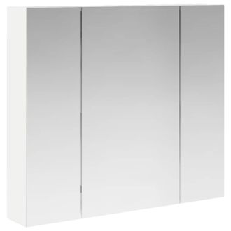vidaXL Armario Con Espejo De Ba&ntilde;o 80 X 14.5 X 70 Cm Vidaxl