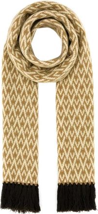 Valentino Garavani Geborduurde wollen Toute la V sjaal - Heren - Wintersjaals - Veelkleurig - ONE Size - Wol - Accessoires