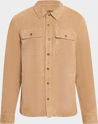 Polo Ralph Lauren Suede Shirt Jacket